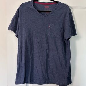 Levi’s (XL) Navy Blue Lightweight V-Neck T-Shirt